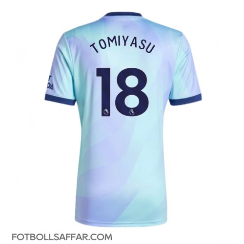 Arsenal Takehiro Tomiyasu #18 Tredjeställ 2024-25 Kortärmad